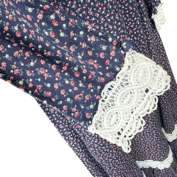 Princess Kaiulani Carol & Mary MuuMuu Hawaiian Dress Victorian Cottage Fits 2-4 - Picture 6 of 9